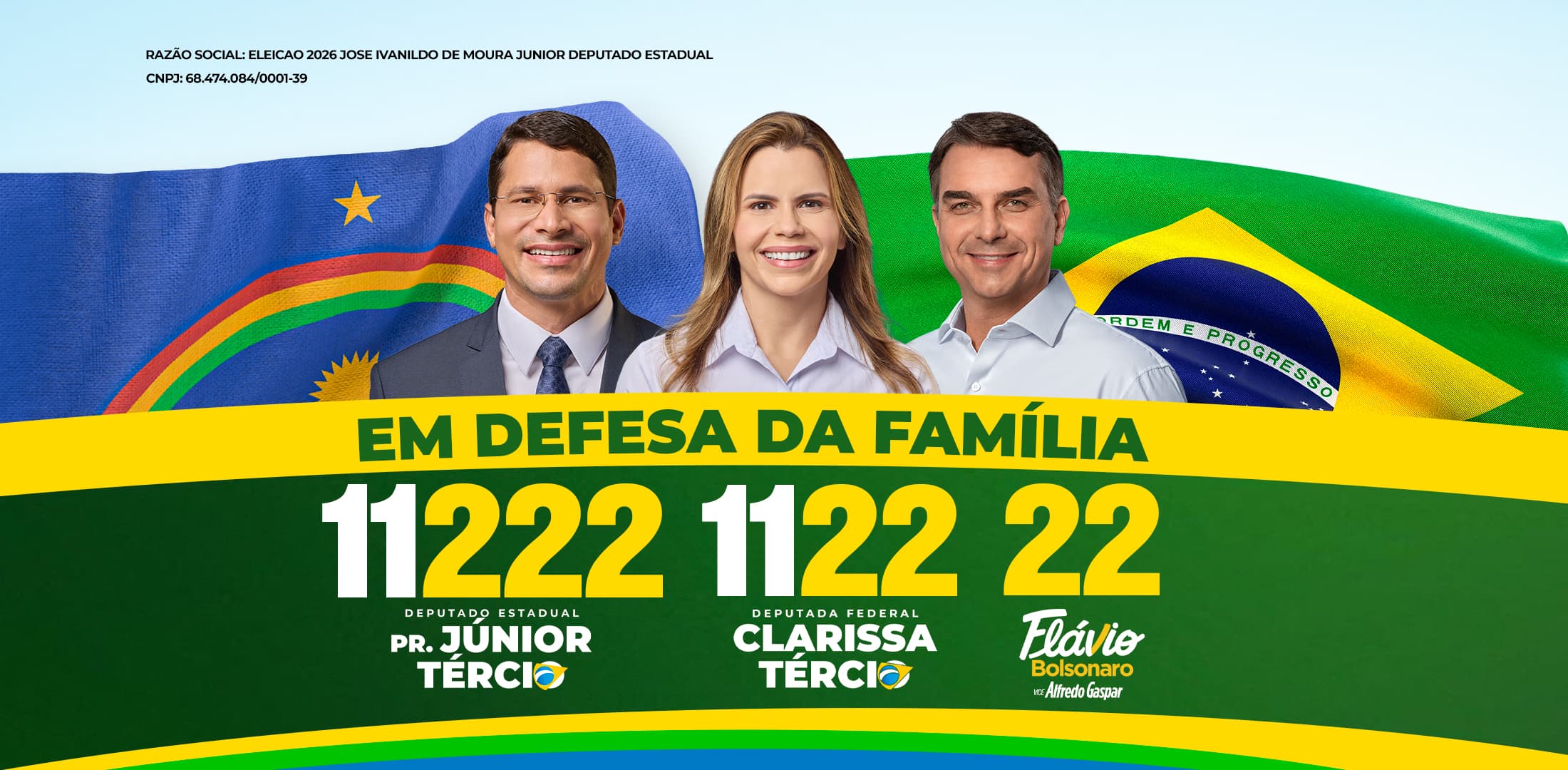 Campanha Pastor Júnior Tércio